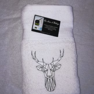 Serviette Cerf