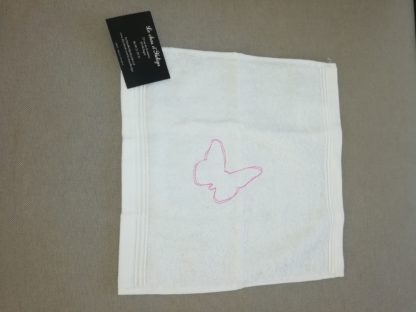 Serviette invitée blanche