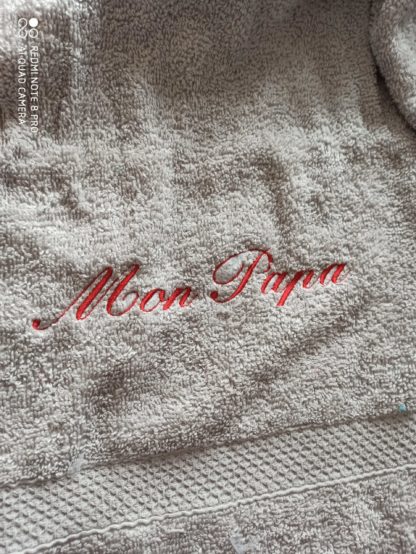 Serviette Mon papa
