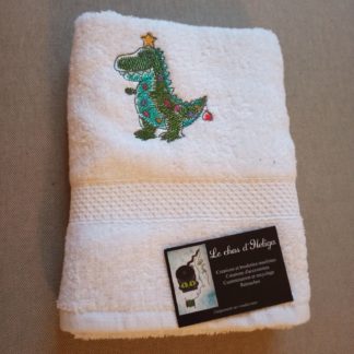 serviette Dino