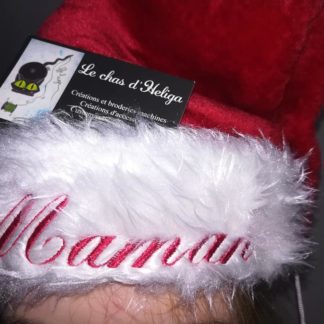 Bonnet de noël à personnaliser