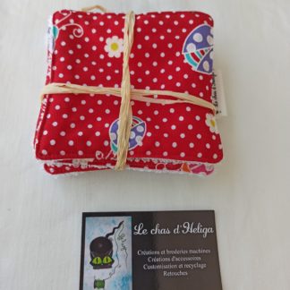 Lingettes coccinelles