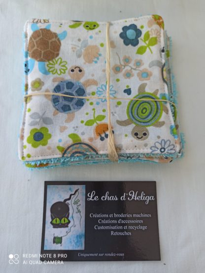 Lingettes tortue