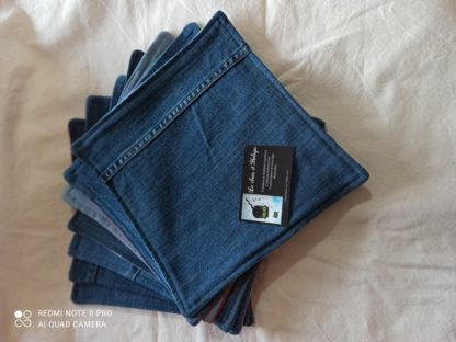 Essuis tout en jean recyclé