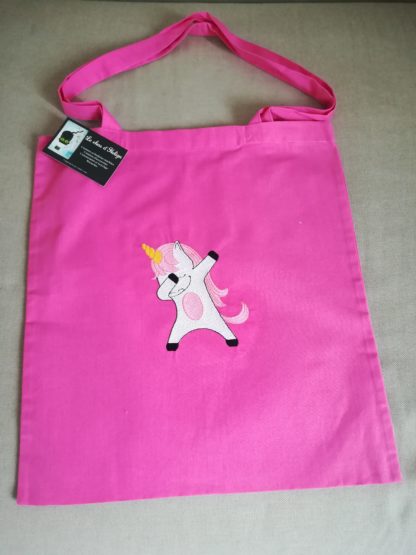 tote bag rose clair