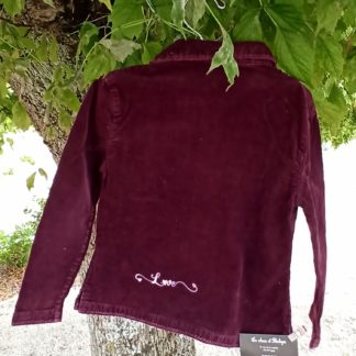 Chemise violine enfant