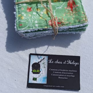 Lingettes Fleurs et Oiseaux