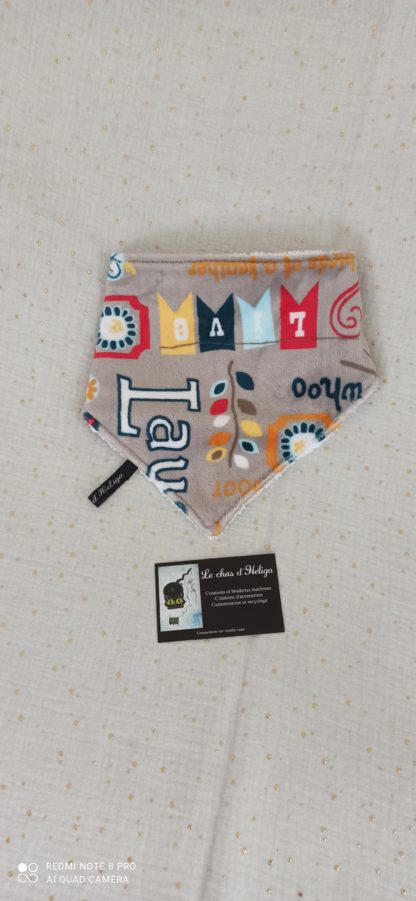 Bavoir bandana