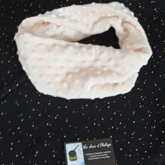Snood minky écru