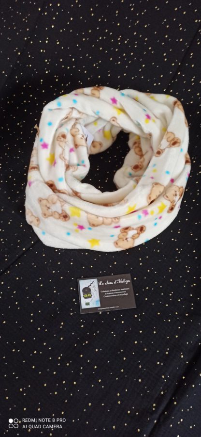 Double snood enfant