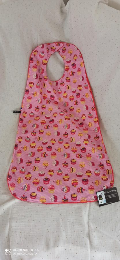 Serviette adulte XXL gateaux