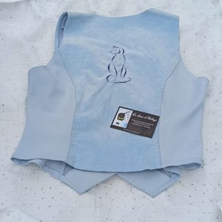 Veste sans manche bleue