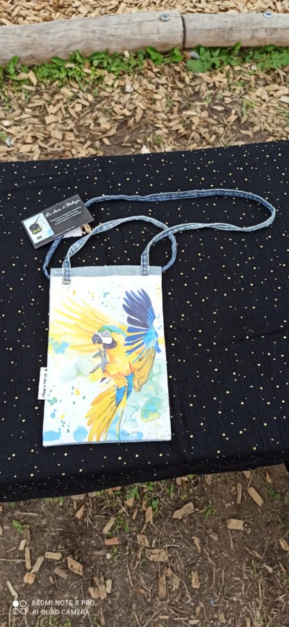Petite pochette avec illustration