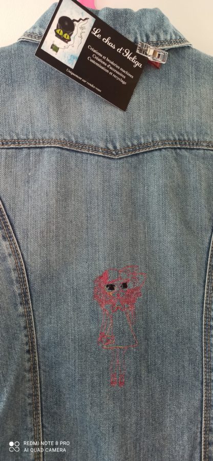 Veste en jean fille – Image 3