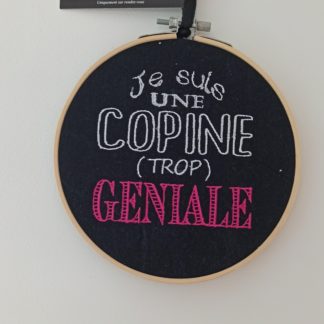 Cadre message  bicolore