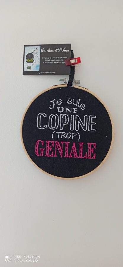 Cadre message jaune doré – Image 2