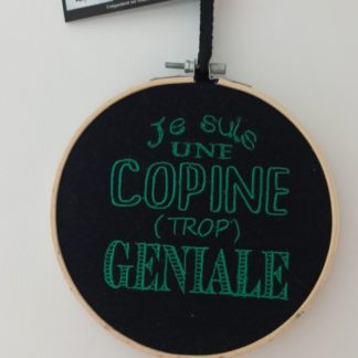 Cadre message vert